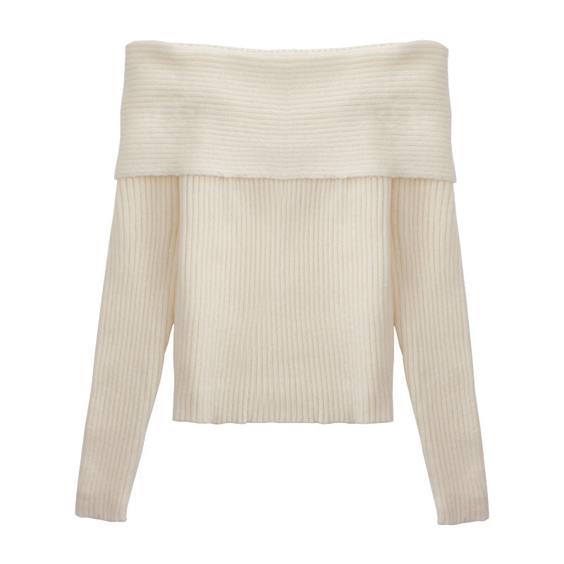 Fashionable Long Sleeves Inner Wear Knitwear Top